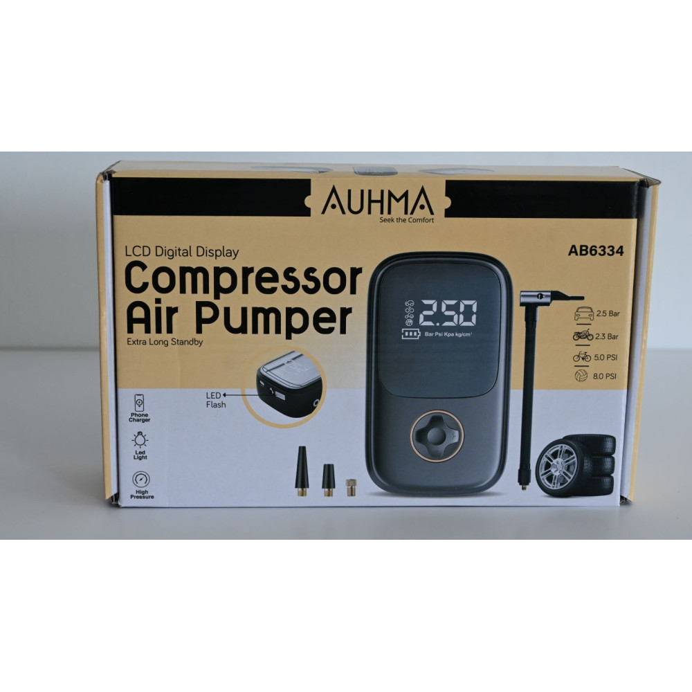 AUHMA 2,5 BAR DİJİTAL HAVA POMPASI