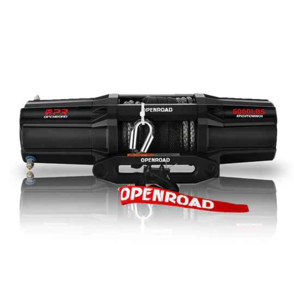 OPENROAD 6000 LB 12 SENTETİK HALAT ATV-UTV VİNCİ