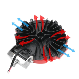 DORU 5 MODLU 51W YUVARLAK OFF ROAD LAMBASI