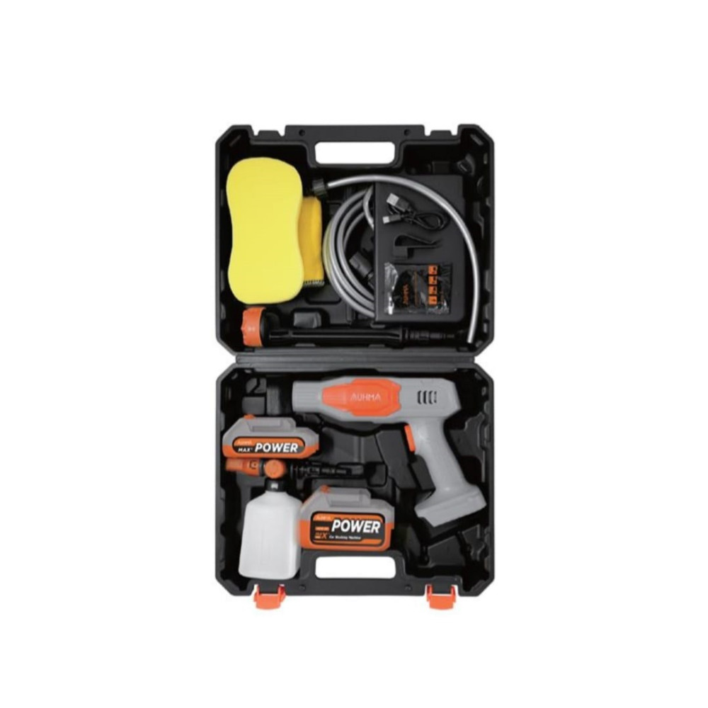 AUHMA ACR-07 21V Akülü Basınçlı Oto Yıkama Makinesi